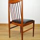 4 Chaises danoises 1960 Palissandre de Rio de Arne Vodder