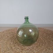 Dame-jeanne bonbonne en verre soufflé 10L vintage