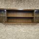 Wall shelf display cabinet library 1970