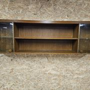 Wall shelf display cabinet library 1970