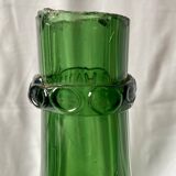 Dame jeanne ancienne  en verre vert