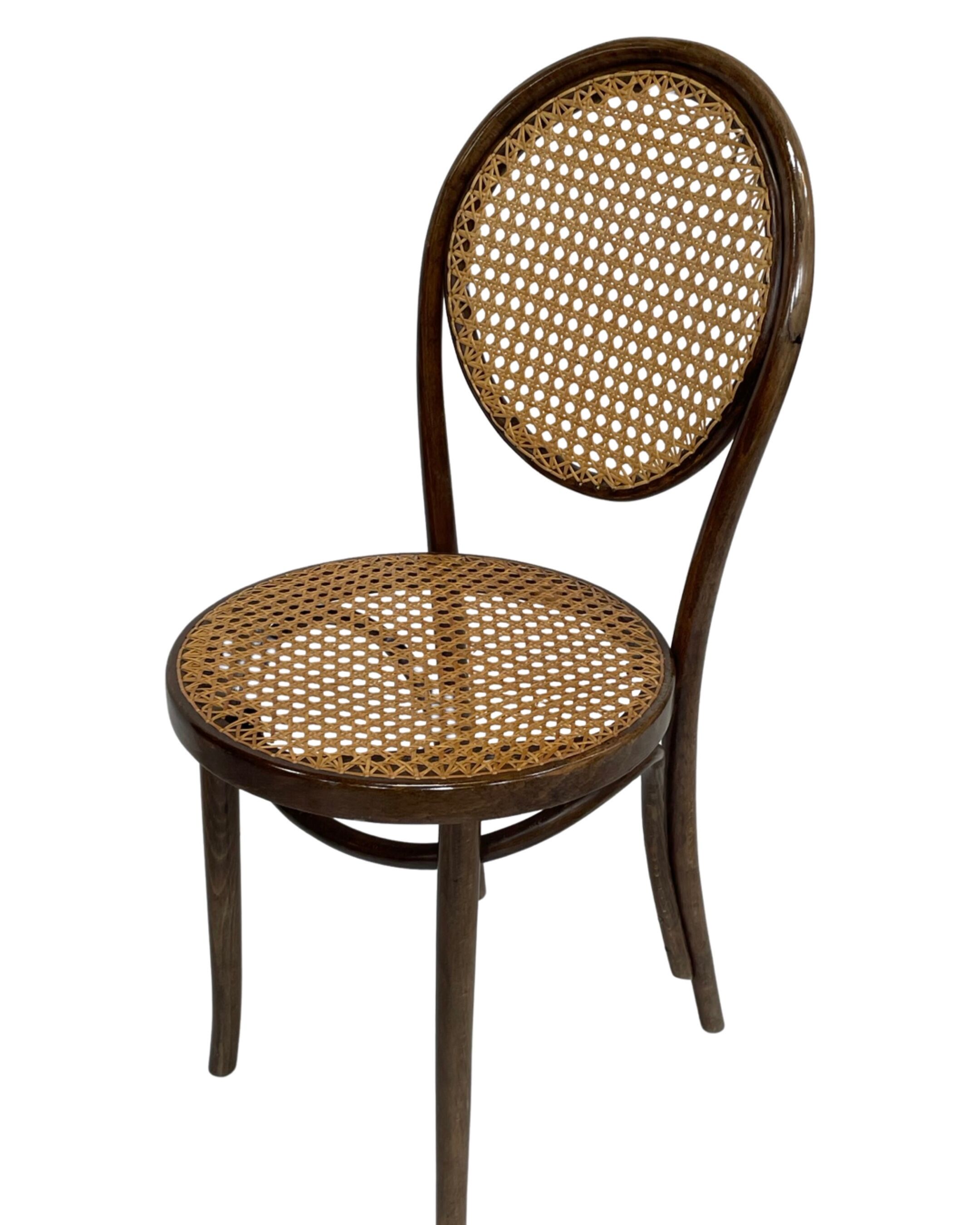 Ensemble vintage de quatre chaises Michael Thonet ZPM Radomsko Design