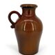 Vase Scheurich 490-25 – grès émaillé ambre