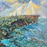 Paintings from 1950-60 oil on canvas