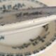 4 earthenware plates, Grigny — "Muguet" model