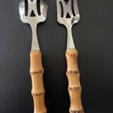 Bamboo serving cutlery