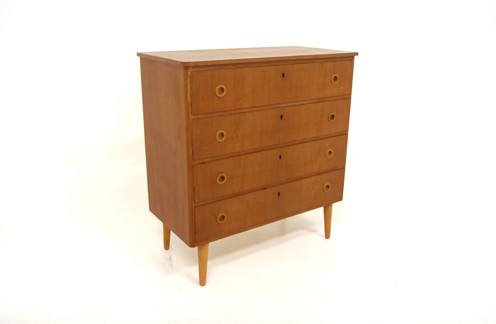 Scandinavian teak chest of drawers, Sweden, 1960