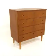Scandinavian teak chest of drawers, Sweden, 1960