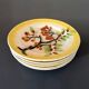Set of 5 Orchies Moulin des Loups plates D20cm