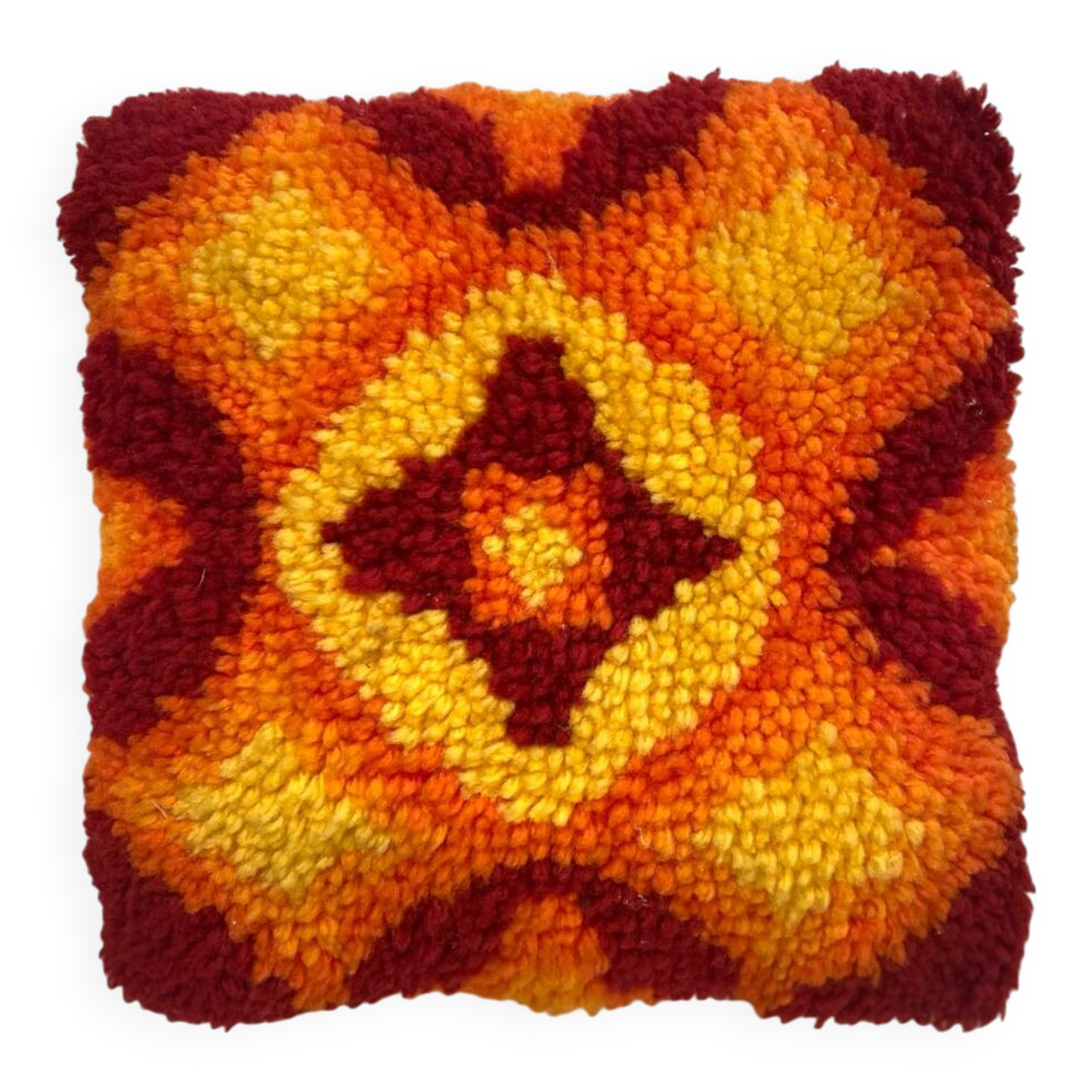 Coussin décoratif au Punch Needle 70