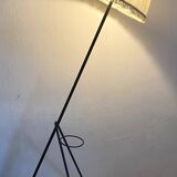 Lampadaire tripode , liseuse années 50