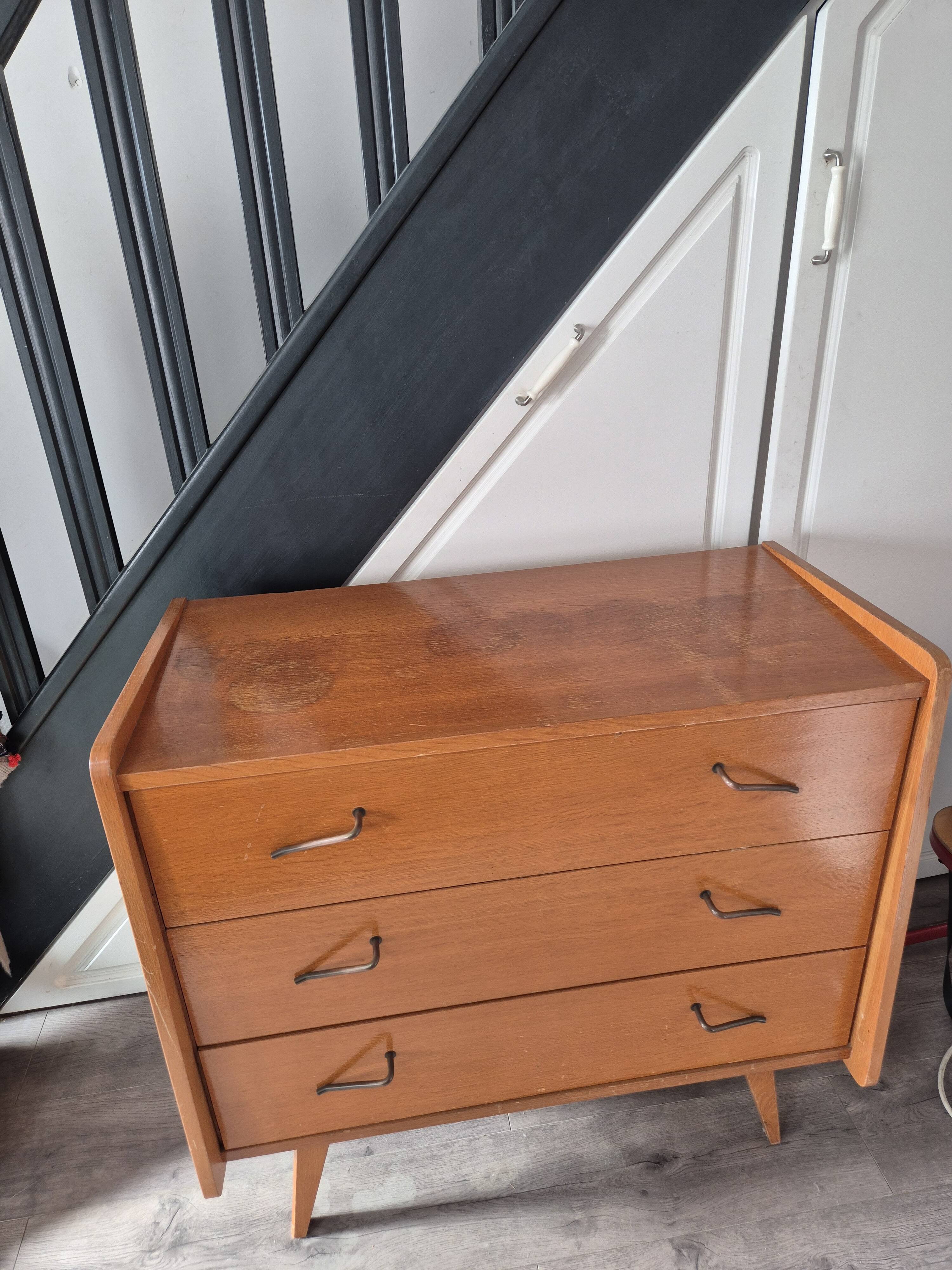 vintage chest of drawers from the 60s