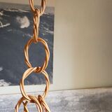 Lampshade suspension vintage wicker ball and natural string