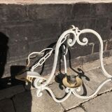 Wrought iron ceiling hanging lamp