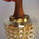 Hanging lamps from Swedish Orrefors 1970s in crystal glass