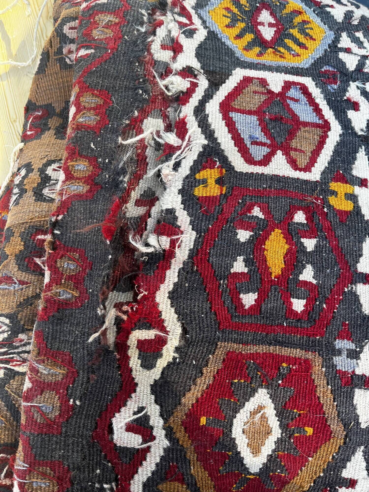 Kilim turkish papatyali avsar kayseri 192 x 403 cm