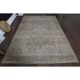 1970s Vintage Persian Handmade Wool Cotton Brown Area Rug 281x370
