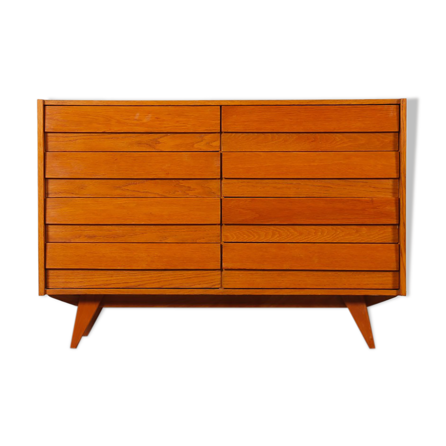 Wooden chest of drawers by Jiri Jiroutek, model U-453, circa 1960
