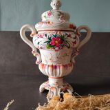 Vase in italian porcelain