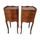 Pair of old bedside tables