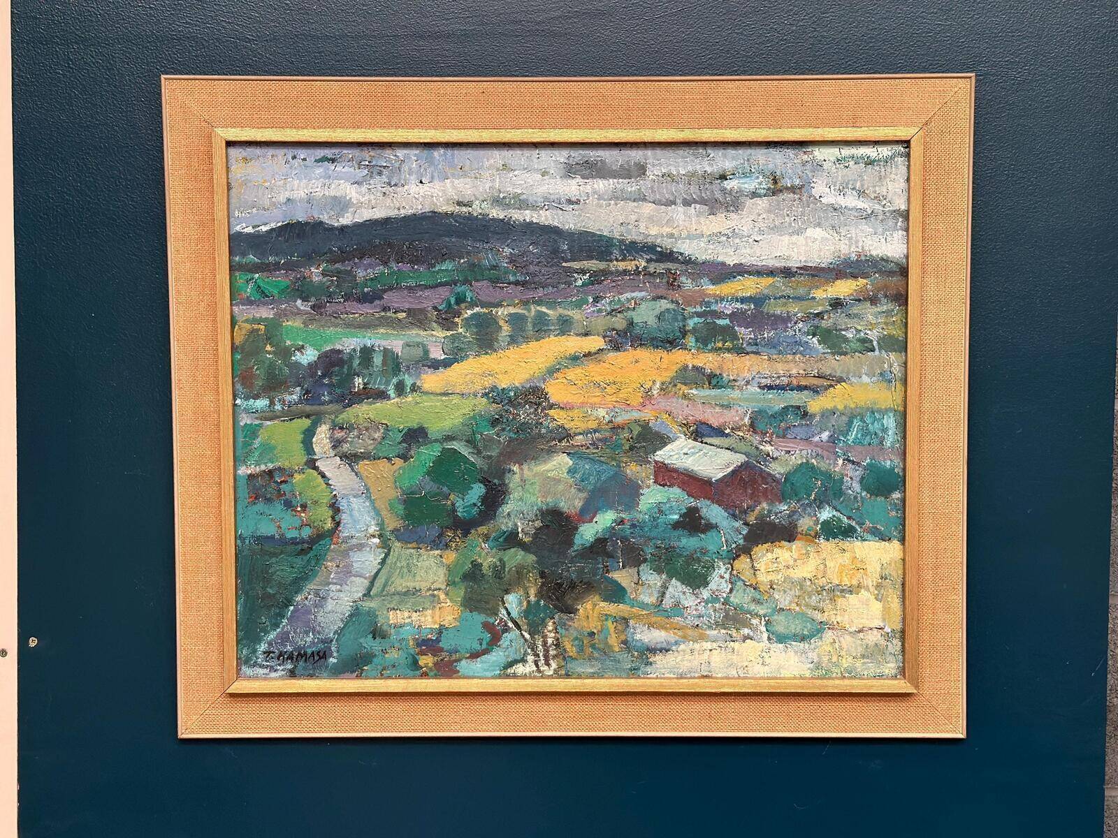 European Oil on Canvas – Landscape by Tadeusz Kamasa