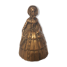 Women's bronze table bell