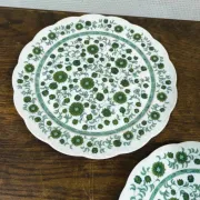 2 round serving dishes Rosenthal Monbijou Giscard vintage