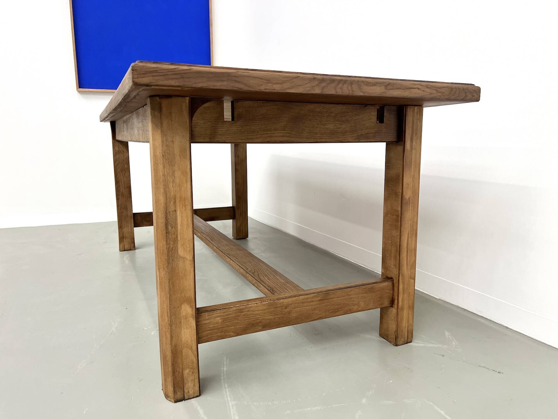 Table de ferme "campagne" en chêne
