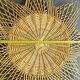 Rattan sun mirror 60 cm