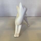 White ceramic cat