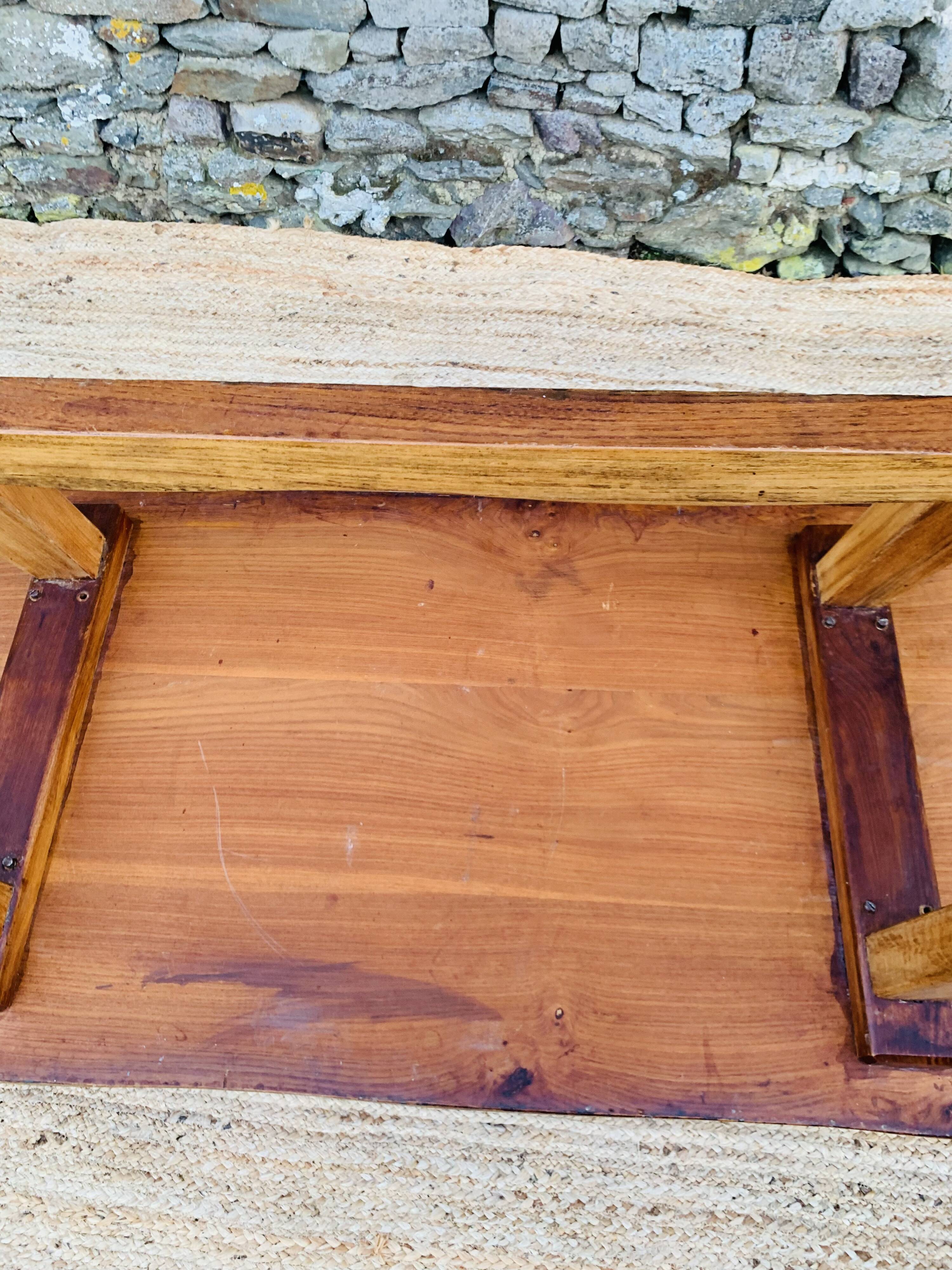 Elm table from Aranjou