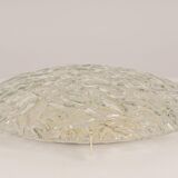 1 of 3 large Murano glass ceiling lights by Kaiser, Germany, 1960s.