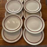 10 dessert plates or starters. Villeroy and boch.vintage