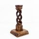 Carved wooden candle holder 1950