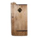 Ancienne porte de ferme cave  bois orme
