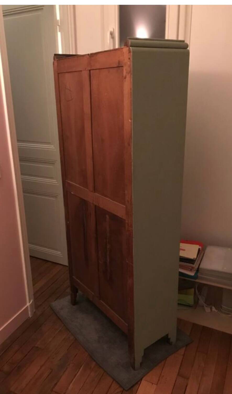 Vintage glass cabinet