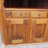 Louis XVI period corner cabinet in walnut from the 18th century