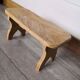 old small bench or step stool
