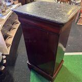 Louis Philippe mahogany bedside table