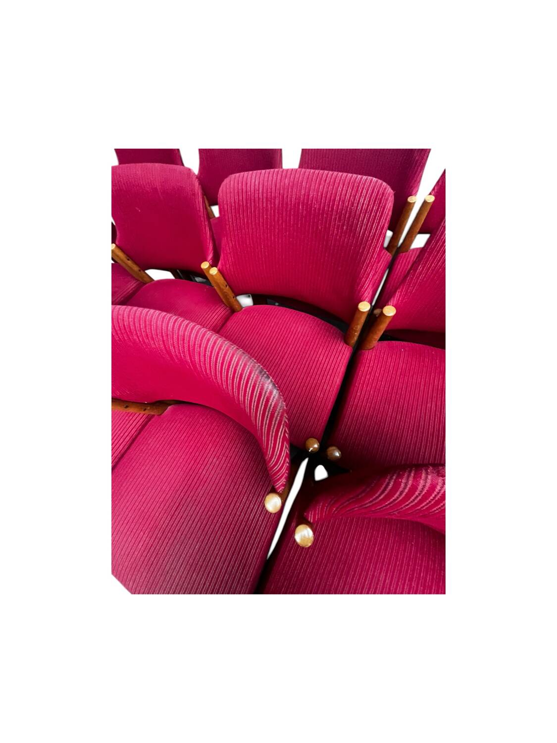 Set von 18 Vintage Stuhle