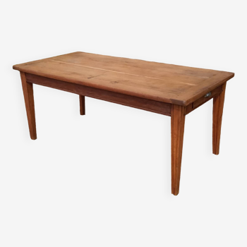 Oak farm table, 1930s/40s