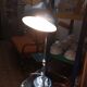 Lampe articulée en métal chromé