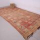Terracotta Vintage Moroccan Rug 206 x 370 cm - Berber Wool Rug Handmade