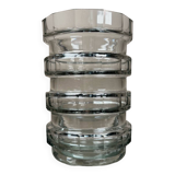 Val Saint Lambert Art Deco crystal vase