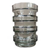 Vase cristal Val Saint Lambert Art Déco