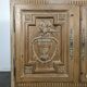 Directoire-style enfilade in knotty pine