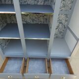 Cloakroom furniture or entrance furniture with plenty of storage space – wardrobe side, shelf side