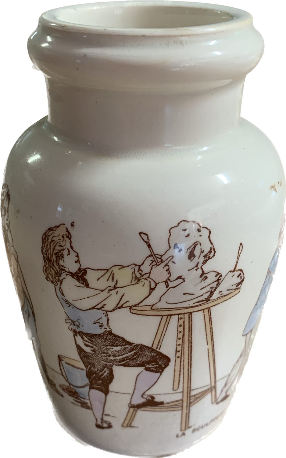 K.G Luneville mustard pot