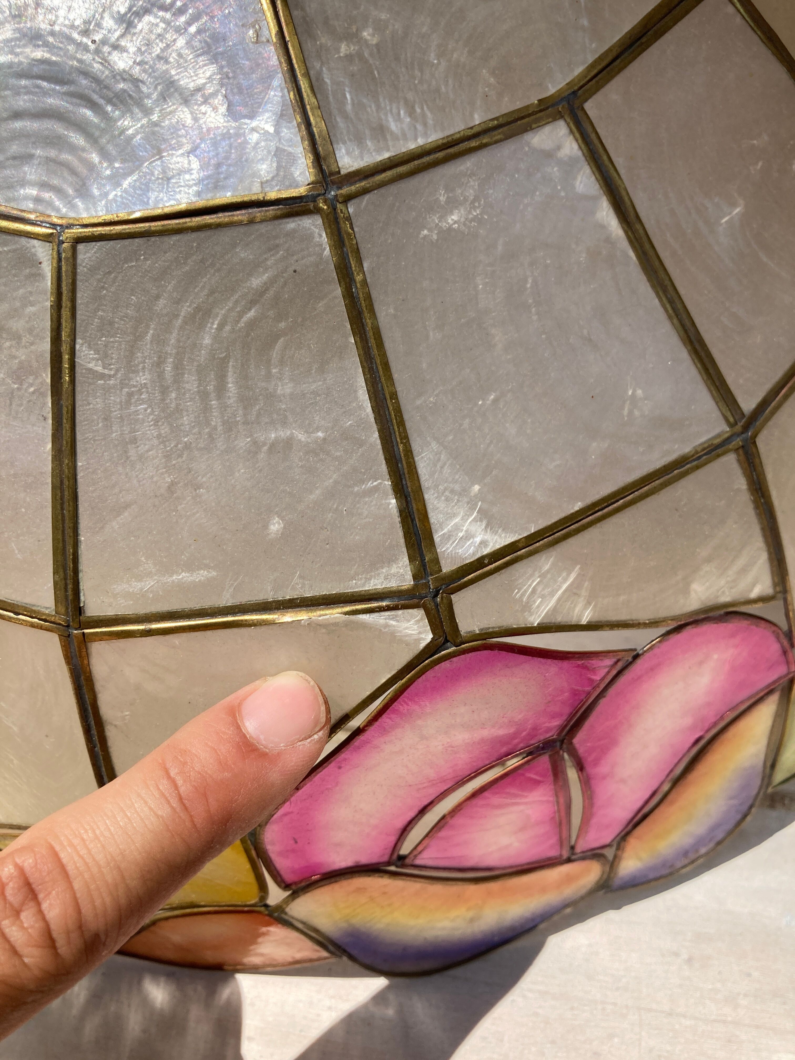 Mother-of-pearl suspension 35 cm