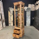 1920 oak museum display case